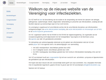 Tablet Screenshot of infectieziekten.org